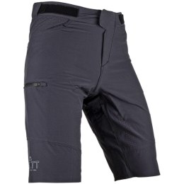 Spodenki rowerowe (+spodenki kolarskie z pampersem w zestawie) LEATT Shorts MTB Trail 3.0 (czarny, S)