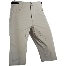 Spodenki rowerowe (+spodenki kolarskie z pampersem w zestawie) damskie LEATT Shorts MTB Trail 2.0 Women (biały, XL)