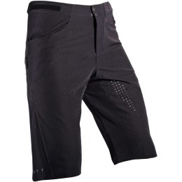 Spodenki rowerowe (+spodenki kolarskie z pampersem w zestawie) damskie LEATT Shorts MTB Trail 2.0 Women (czarny, M)