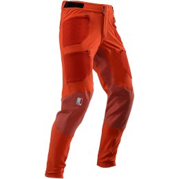 Spodnie rowerowe LEATT Pant MTB AllMtn 4.0 (pomarańczowy-szary, XL)