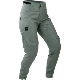 Spodnie rowerowe (+spodenki kolarskie z pampersem w zestawie) damskie LEATT Pant MTB Trail 3.0 Liner Women (zielony, S)