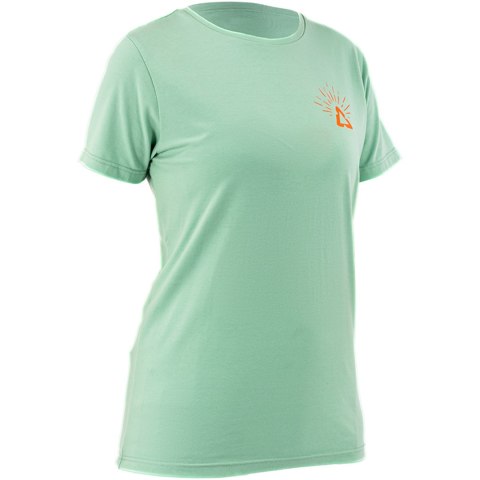 Koszulka damska LEATT T-Shirt Core Women (zielony, L)