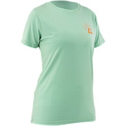 Koszulka damska LEATT T-Shirt Core Women (zielony, S)