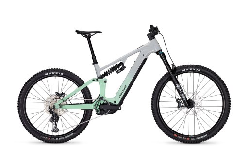 Rower elektryczny FOCUS SAM2 6.8 600Wh grey/green, rozmiar S/39