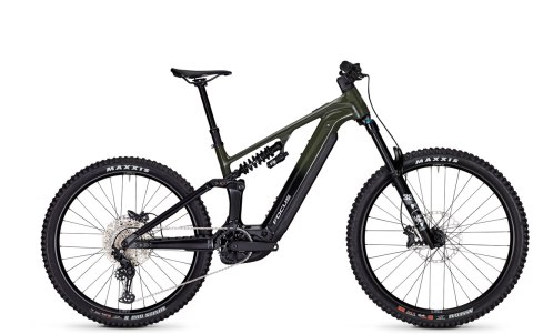 Rower elektryczny FOCUS SAM2 6.8 800Wh green/black, rozmiar S/39