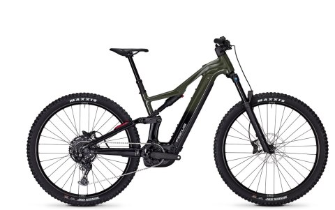 Rower elektryczny FOCUS THRON2 6.7 600Wh green/black, rozmiar S/39