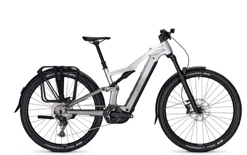 Rower elektryczny FOCUS THRON2 6.7 EQP 600Wh silver/grey, rozmiar S/39