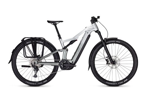 Rower elektryczny FOCUS THRON2 6.7 EQP 800Wh silver/grey, rozmiar S/39