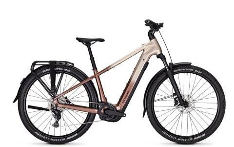 Rower elektryczny FOCUS AVENTURA2 6.7 540Wh silver/bronze, rozmiar XL/48