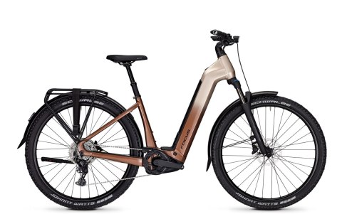 Rower elektryczny FOCUS AVENTURA2 6.7 Wave 540Wh silver/bronze, rozmiar M/44