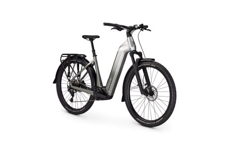 Rower elektryczny FOCUS AVENTURA2 6.7 Wave 600Wh silver/grey, rozmiar L/48