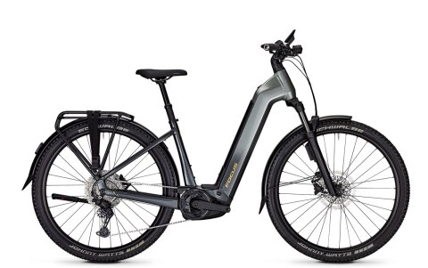 Rower elektryczny FOCUS AVENTURA2 6.9 Wave 600Wh grey/black, rozmiar M/44