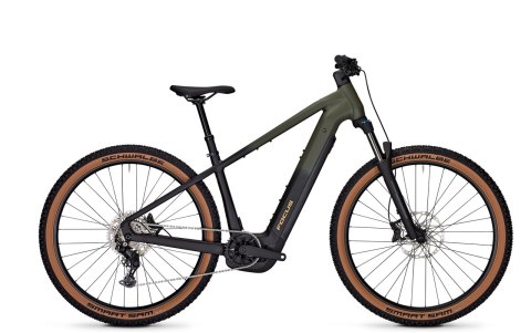 Rower elektryczny FOCUS JARIFA2 6.7 X 600Wh green/black, rozmiar S/40