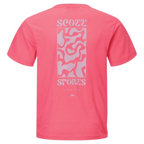 Koszulka SCOTT Tee Jr Defined DRI SS (digital pink, M)