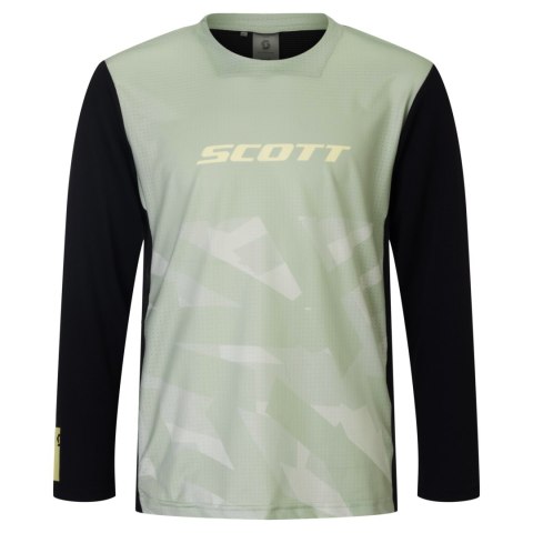 Koszulka SCOTT Tee Jr Vertic Delta LS (spray grey, XL)
