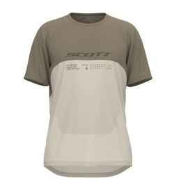 Koszulka SCOTT Tee M`s Vertic DRI SS (cotton white/toast beige, XL)