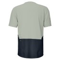 Koszulka SCOTT Tee M`s Vertic Zip SS (spray grey/dark blue, L)