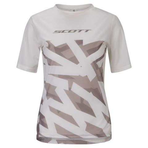 Koszulka SCOTT Tee W`s Vertic LT SS (cotton white, M)