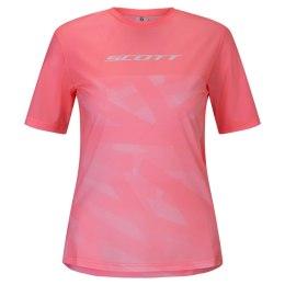 Koszulka SCOTT Tee W`s Vertic LT SS (digital pink, XS)