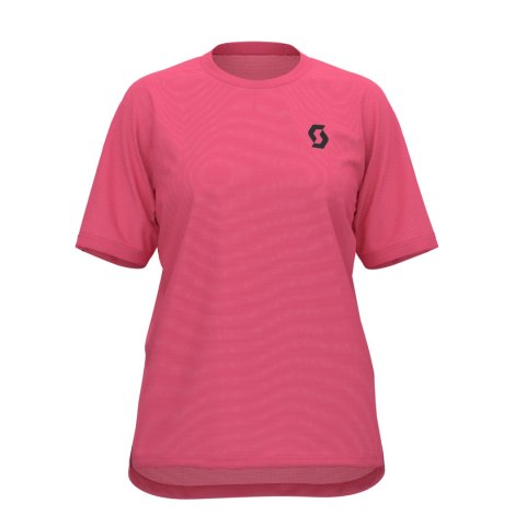 Koszulka SCOTT Tee W`s Vertic Pro SL SS (digital pink, XS)
