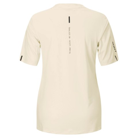Koszulka SCOTT Tee W`s Vertic Pro SL SS (pastel yellow, S)