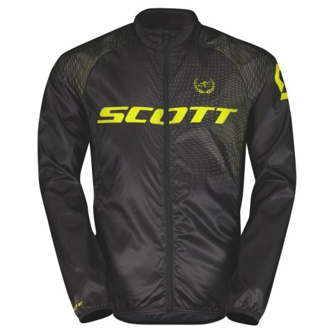 Kurtka SCOTT Jacket Jr RC Pro WB (black/sulphur yellow, L)