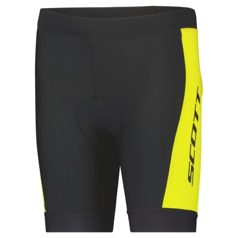 Spodenki SCOTT Shorts Jr RC Pro (black/sulphur yellow, L)