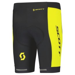 Spodenki SCOTT Shorts Jr RC Pro (black/sulphur yellow, L)