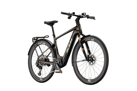 Rower elektryczny KTM Macina Sport SX Prime transparent gold, rozmiar US/43