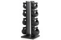 Hantle NOHRD SwingBell 2-8 Kg ze stojakiem Tower Shadow Buk Skóra
