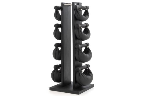 Hantle NOHRD SwingBell 2-8 Kg ze stojakiem Tower Shadow Buk Skóra