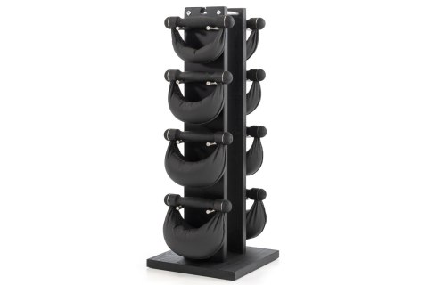 Hantle NOHRD SwingBell 2-8 Kg ze stojakiem Tower Shadow Buk Skóra