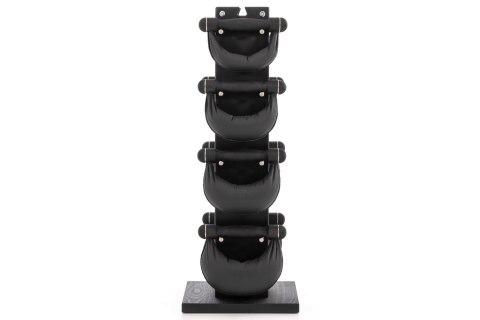 Hantle NOHRD SwingBell 2-8 Kg ze stojakiem Tower Shadow Buk Skóra