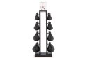Hantle NOHRD SwingBell 2-8 Kg ze stojakiem Tower Shadow Buk Skóra