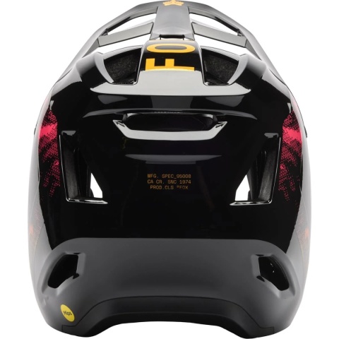 KASK ROWEROWY JUNIOR FOX RAMPAGE KAIROS TANGERINE YM