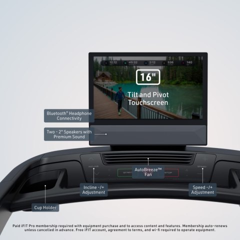 NORDICTRACK BIEŻNIA ELEKTRYCZNA T16