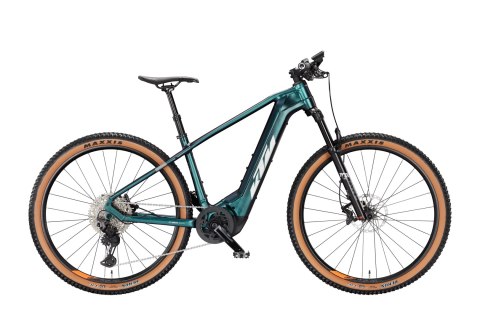 Rower elektryczny KTM Macina Team 791 791Wh green purple flip matt, rozmiar M/43