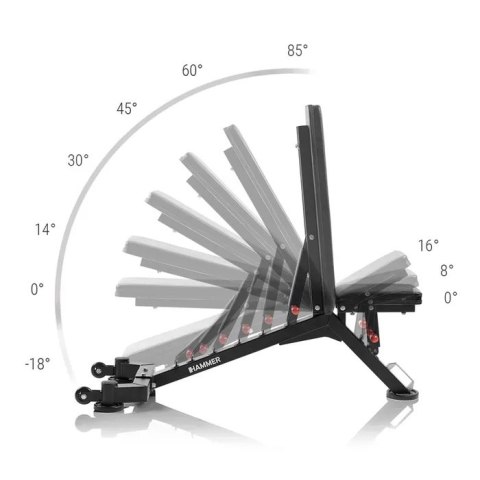 Ławka treningowa HAMMER FORCE 5.0