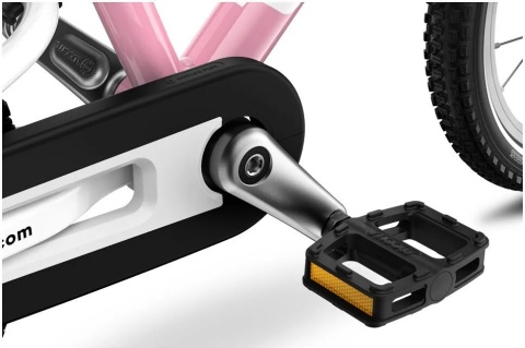 Rower dziecięcy woom GO 2 | powder pink, rozmiar 14"