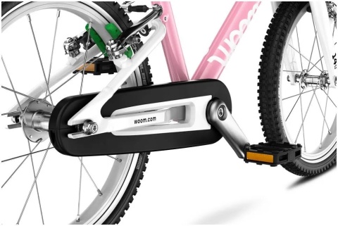 Rower dziecięcy woom GO 2 | powder pink, rozmiar 14"