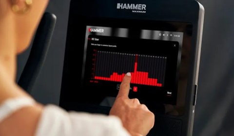 Rower poziomy elektromagnetyczny HAMMER MAXIMUM RB 8000 model 2025