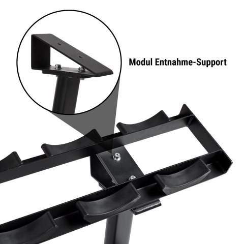 Stojak na 8 par hantli okrągłych HAMMER