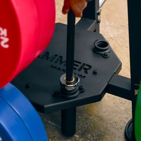 Stojak na gryfy i obciążenia olimpijskie HAMMER MAXIMUM PRO