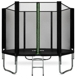 VIRTUFIT TRAMPOLINA Z SIATKĄ BEZPIECZEŃSTWA 251 CM
