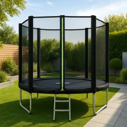 VIRTUFIT TRAMPOLINA Z SIATKĄ BEZPIECZEŃSTWA 251 CM