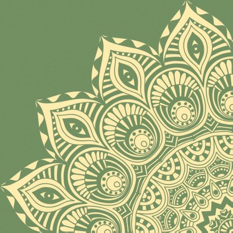 GAIAM MATA DO JOGI OLIVE HAZE MANDALA 6 MM 67308