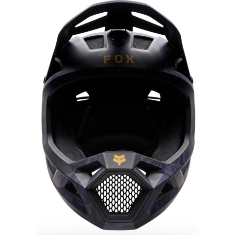 KASK ROWEROWY JUNIOR FOX RAMPAGE IMAGE PRINT PLUM YL