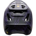 KASK ROWEROWY JUNIOR FOX RAMPAGE IMAGE PRINT PLUM YL