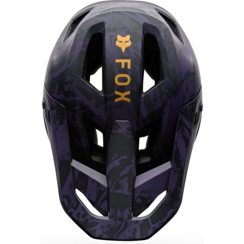 KASK ROWEROWY JUNIOR FOX RAMPAGE IMAGE PRINT PLUM YL