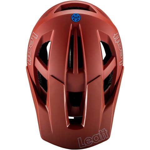 Kask rowerowy LEATT MTB Enduro 2.0 V25 Helmet (czerwono-szary, L/59-63)